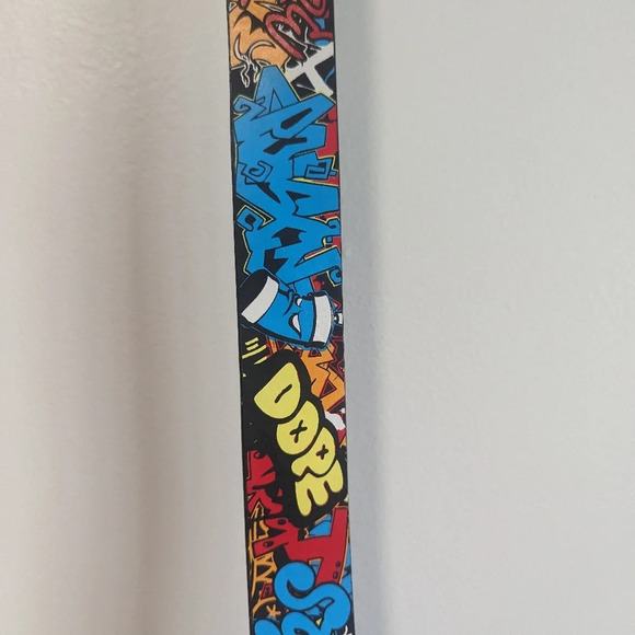 Urban  Heritage Skater Graffiti Newspaper Print Faux Leather Belts - Size Large - Picture 10 of 11